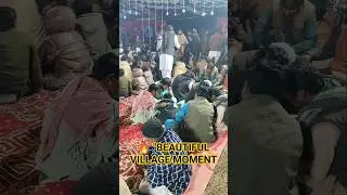 Wedding Food Time | Guests Sitting for Meal | Beautiful Village Moment | مہمان کھانے کے لیے بیٹھ گئے