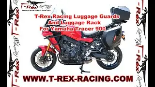 T-Rex Racing Luggage Rack And Luggage Guards For Yamaha Tracer 900
