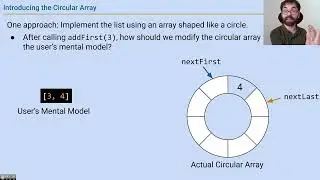 [Lists4, Video 11] - Conceptual Circular ArrayLists