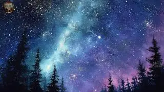 A Silent Forest Under Endless Stars | Deep Focus Instrumental at Night