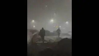 Forte tempestade de vento, inunda&ccedil;&atilde;o intensa e granizo em Alexandria, Egito 31.05.2025