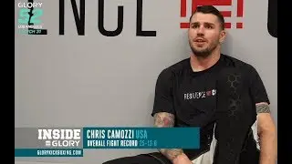 GLORY 52: Chris Camozzi mixes sport w/ science at Resilience Code