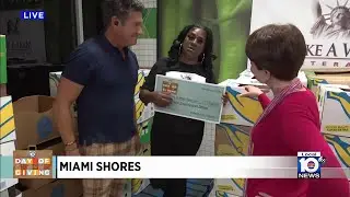 Make a Wish vets receives donations on Day of Giving