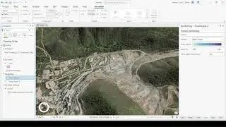 ArcGIS Pro Flood Simulation: ejemplo aplicado a un área minera