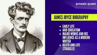 James Joyce biography| important works in Hindi #james #jamesjoyce  #english #literature
