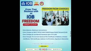 IOB's Freedom Current Account!