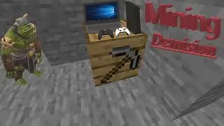 Это мод Mining Dimension