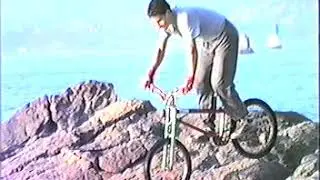 Entrenamientos de trialsin Vigo a&ntilde;os 90