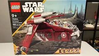 Lego Coruscant Guard Gunship Review