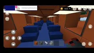 Mini block craft Plane crash
