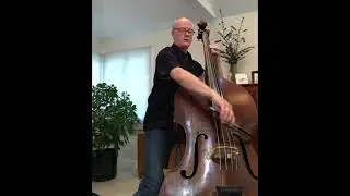 Ed Barker Plays Kol Nidrei on Double Bass