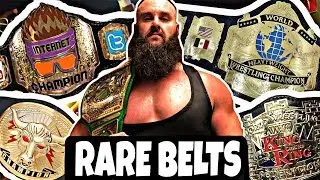 RARE WWE CHAMPIONSHIPS - WWE / WWF / ECW