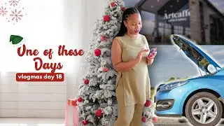 Vlogmas day 18: Car trouble + Como disappoints, working at Artcaffe & malls are INSANELY crowded!