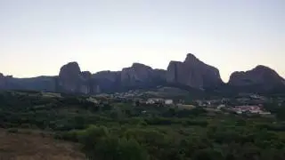 Meteora Sunrise (almost) - Timelapse