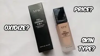 Review on APK Full Coverage 2-IN-1 Foundation and Concealer || Best Foundation || Sumaira Sajjad