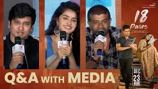 Media Q&A @ 18 Pages Press Meet | Nikhil Siddhartha, Anupama Parameswaran