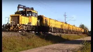 Speno rail grinder movement