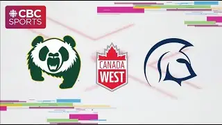 Canada West: Women's Hockey - Alberta Pandas vs Trinity Western Spartans | #CBCSports