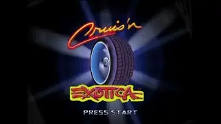 Cruis'n Exotica - N64 - Fantastic arcade racer played on the Analogue 3D