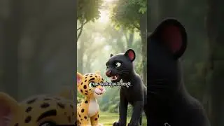 🐗 Wild Boar Chases Leopard Away | Rare Viral Wildlife Video 2025#leopard#shorts#story#trending