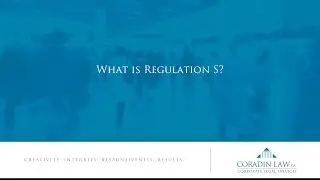 What is Regulation S?
