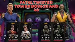 &ldquo;Fatal Twisted Tower Boss Fights 20 & 40 | Clean Gameplay (Mortal Kombat Mobile)&rdquo;