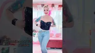 #vintage bustier #unboxing #tryon #haul #claudirox #shorts #fyp #vintagestyle #vintageaesthetic