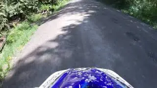 Raptor 660 vs TRX 450 roll race