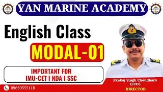 Modal Verbs Full Class - Part 1 | IMU-CET, NDA, SSC | English Grammar for Beginners