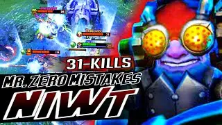 NIWT TINKER - OMG 31 KILLS ALMOST ZERO MISTAKES | DOTA 2 7.31D | NIWT TINKER