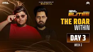 IWNL ELITES DAY 3 WITH TEAM ALPHA CLASHER | BGMI LIVE WITH AKSHUIWNL
