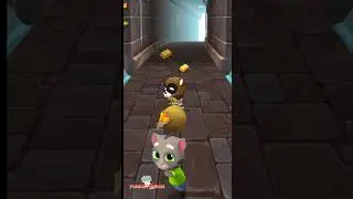 talking tom gold rush gameplay : perjalanan tom mengejar roy rakoon p5