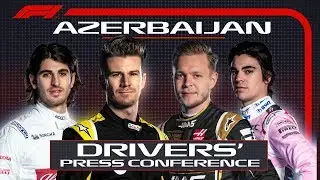 2019 Azerbaijan Grand Prix: Pre-Race Press Conference