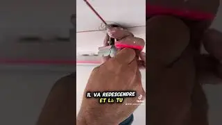 Aujourd&rsquo;hui on r&eacute;alise un plafond en BA13 sur un plafond briques existant