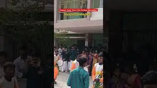 Arignar Anna Govt Arts College 💥🔥🥳🎇 #pongalcelebration #trending #viralvideo #nattupura kalai