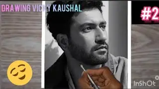 Drawing Vicky kaushal for @vkartbox's competition. (part-2)🔥🔥 #AbhinavSemwal_Art