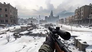 Comrade Sniper || Call of Duty 2 || Ultra Graphics Gameplay [60 FPS] Soviet Campaign