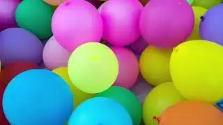 {ASMR} Balloon Rub Bounce Squeak- 1 Hour Ambience Tingle Sounds For Sleep Relax Study (NO TALKING)