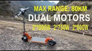 Exploring Dual Motors Electric Scooters: E-Twow's Power in Mountainous Terrain