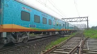 Monsoon train spotting in rains Part 8 | indian railways | train videos