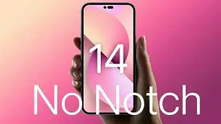 Отверстие для выреза на iPhone 14. В iPhone 14 нет выреза.