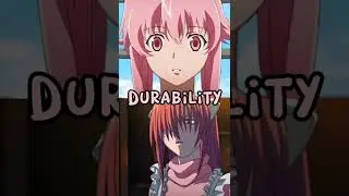 Yuno Gasai vs Lucy 😳😳