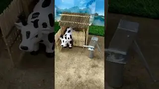 Part 2 - how to make cow shed roof | cow house mini project
