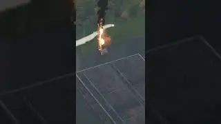 Epic Clash! Fighter Jet Pilot Ejects After Missile Strike!