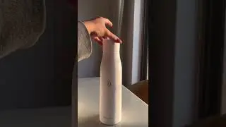 The only water bottle you&rsquo;ll ever need. 🤍✨ #selfcare #selfcleaning #water #bottle #india