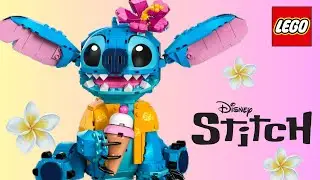 LEGO Disney Stitch | Speed Build & Review | LEGO Easter Basket Giveaway!
