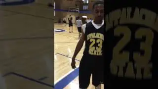 App St vs. Duke University Club Basketball game footage