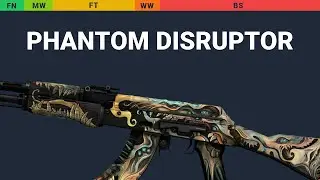 AK-47 Phantom Disruptor - Skin Float And Wear Preview