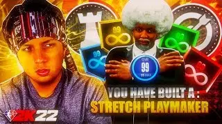 BEST DEMIGOD BUILD that can DO EVERYTHING in NBA 2K22! Best Stretch Big build in NBA 2K22!