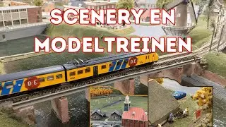 Waarom #modeltreinen zo’n geweldige hobby zijn 🚂 | Scenery & rijdende treinen